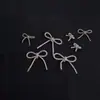 Tubo redondo de pedrería hecho a mano botón de lazo diy taladrado en caliente cordón cordón de zapato accesorios para el cabello accesorios para equipaje accesorios para ropa