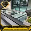 Tragaluces Personalizados de Fábrica Fuente: Tragaluces deslizantes con características de aislamiento acústico, impermeabilización y luz natural