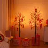 Decoraciones de Año Nuevo 2026, Decoraciones de Día de Año Nuevo, Adornos Colgantes, Linternas, Luces LED para Árbol de Navidad, Decoraciones de Sobres Rojos, Decoraciones de Ambiente