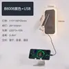 Luminária de parede para leitura em estilo nórdico com interruptor, adequada para quartos de hotel e pousadas, spot de LED criativo rotativo