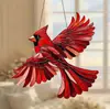 Adornos Colgantes de Pájaros Acrílicos de Alta Venta Transfronterizos para Sala de Estar y Jardín, Decoración de Escena Festiva, Regalo