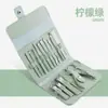 Cortador de unhas de aço inoxidável 16 peças conjunto caixa de presente unha pedicure cortadores de unha conjunto completo de ferramentas especiais para cuidados com as unhas