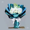 Papel Platinum Espessado Cor Sólida Papel Floral Embalagem de Buquê Papel de Embalagem Pacote de Material DIY Papel de Flor
