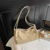 Bolsa Retro Esmerilada para Viajes Cotidianos Otoño e Invierno 2025 Nueva Bolso de Hombro Grande de Capacidad para Mujer Bolsa de Tote para Salidas de Estudiantes Universitarios
