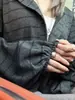 Outono e Inverno Novo Casual Coreano Streetwear Versátil Café Laranja Solta Com Capuz Manga Longa Listrada Jaqueta Hoodie Feminina