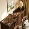 Nuevo Mantel de Vidrio Blando Translúcido Estilo Chino Impermeable y a Prueba de Aceite Esterilla de Mesa Sin Lavar PVC Protector para Mesa de Gabinete de TV