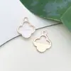 1 Pingente Branco com Gotejamento de Óleo, Pingente Pequeno para Pulseira e Colar, Acessório de Chaveiro DIY Feito à Mão Venda por Atacado