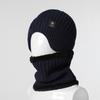 Chapéu para pessoas de meia-idade e idosos homens inverno quente proteção para as orelhas homem velho pai avô chapéu de lã tricotado grosso homens inverno