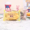 Pastel de Queso Ligero Zuozi Sabor Avellana Chocolate Alimento Nutritivo para el Desayuno Snacks para el Hambre Snacks de Pan