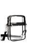 Bolso Bandolera Transparente de PVC Ultra Ligero Impermeable para Deporte Bolsa Transparente para Teléfono Móvil Bolsa de Almacenamiento de Plástico Bolsa de Cosméticos
