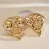 Pendientes Colgantes Ovalados de Circonita Transfronterizos Europeos y Americanos, Moda Retro, Temperamento Exquisito, Lujo Ligero, Pendientes de Alta Gama