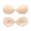 Copa Redonda Sólida Adhesivo de Pecho de Silicona Transpirable Soporte Superior Push-up Ropa Interior de Silicona Sin Tirantes Ultrafino Invisible Agujero Transpirable Adhesivo para Senos