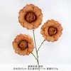 Flores de rosa artificiales tipo flip-flap, flores artificiales para bodas, arreglos de piso, flores decorativas con un toque de alta gama, decoraciones para arreglos florales de sala de estar