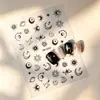 Pegatinas de Elementos de Estrella, Luna, Planeta de Venta Caliente Europea y Americana al por Mayor Simples de Alta Calidad Estilo Coreano Impermeables para Uñas