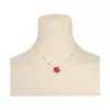 ¡Flores Arcoíris! Collar de Flor con Perlas de Color Dopamina para Mujer, Cadena para Clavícula con Diseño Fresco y Dulce Estilo Ins