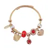 Pulsera de Goteo de Aceite Kuromi Sanrio de Dibujos Animados Anime de Venta Caliente Transfronteriza Panjia Dora Accesorios para Pulseras DIY Venta al por Mayor