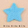 Etiqueta de bordado por computadora Duo Cool, pegatina de tela con lentejuelas, parche de estrella de cinco puntas con forma de corazón, accesorios para ropa de escenario, bolsos, sombreros, pegatinas bordadas.