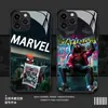 Funda de Cristal Templado para Teléfono de Araña Oscura, Estilo Fresco y Moderno para Hombre, Adecuada para Apple iPhone 16