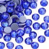 Rhinestones de Cristal de Vidrio de Espalda Plana Adhesivos Hot Melt de Fábrica Accesorios Navideños Coloridos para Ropa DIY