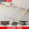 Cama de Ferro Forjado Cama Flutuante Sem Cabeceira, Estrutura Reforçada e Espessada, Cama de Solteiro Tatami 1.5m, Estrutura de Cama de Casal 1.8m