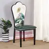 Atacado do fabricante de cadeiras temáticas para banquetes para salas privadas, cadeiras de jantar de hotel estilo chinês e cadeiras com padrão de lótus para restaurantes de hot pot