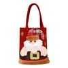 Bolsa de regalo de decoración navideña, bolsa de manzana de Santa Claus transfronteriza, bolsa de dulces para niños, empaque de manzana para Nochebuena