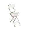 Silla Plegable, Taburete Plegable, Silla de Comedor para el Hogar Simple y Moderna, Silla de Reuniones Blanca, Silla de Capacitación Portátil, Silla de Exterior para Dormitorio