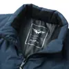Inverno Novo Estilo Simples Versátil Jaqueta de Penas Masculina Leve para Meia-Idade e Jovens Proteção contra Frio Aquecimento Tendência Jaqueta de Penas Roupa Externa
