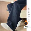 Pantalones Sueltos de Pierna Ancha para Mujer, Otoño 2026, Pantalones Negros Casuales Adelgazantes, Pantalones Rectos de Talla Grande