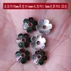 Suporte de Flores Cloisonné Flor Duas Cores DIY Pétala Óleo Pingando Brinquedo Pulseira de Contas Espaçador Material de Contas Suporte de Contas Tampa de Flor