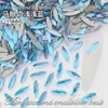 Rhinestones Marquise de Fundo Plano 2,5*8mm Mais Vendidos para Nail Art, Série Deslumbrante de Decorações para Nail Art e Acessórios de Unha Vestíveis Atacado