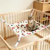 Hamaca de forro polar de doble cara para gato de invierno, cama colgante para gato, jaula de forro polar para gato, nido de gato, nido colgante para gato, hamaca cálida para balcón