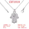 Colar para Mulheres, Série Fashionável Retro Olho do Diabo, Pingente Micro-Incrustado de Cobre Puro, Corrente de Clavícula Personalizada Tendência, Acessório de Corrente de Pescoço