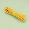 Cuerda de algodón colorida de 5 mm de grosor, ocho hebras, cordón para abrigos, sombreros, pantalones, cintura, tejida a mano.