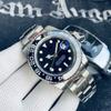Reloj GMT Círculo Coke para Hombre Reloj Mecánico Totalmente Automático Reloj Mecánico Greenwich Círculo Sprite Reloj Danny Road