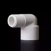 Cotovelo PVC Cinza Branco Rosca Macho Unilateral para Abastecimento de Água Cotovelo Rosca Fêmea Unilateral Porta Reta para Cotovelo com Rosca Fêmea 90 Graus