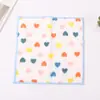 Paño de Limpieza de Lunares con Forma de Corazón para Cocina, Paño para Lavar Platos, Resistente al Aceite, Absorbente de Agua, Toalla de Limpieza para el Hogar, Paño de Limpieza sin Pelusa