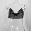 Ventas Directas de Fábrica Transfronterizo Estación Independiente para Discoteca de Mujeres Aliexpress Cadena de Metal Lentejuela Tirantes Tubo Superior 842