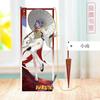 Marcador Periférico Ninja Naruto Kakashi Uchiha spot Metal Vazado Marca Secundária Papelaria Ornamentos
