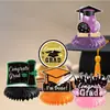 Adornos de Panal para Graduados Nuevos Transfronterizos, Suministros de Decoración para Fiestas de Temporada de Graduación Universitaria, Decoraciones de Mesa