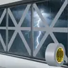 Cinta anti-tifón para refuerzo de ventanas, adhesivo de patrón cruzado a prueba de explosión de vidrio, cinta anti-tifón engrosada de alta adherencia, cinta selladora para ventanas de balcón