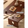 Mesa de centro de tatami de madera maciza, mesa para mirador, mesa kang, mesa pequeña para balcón, mesa de té simple de tatami, mesa para estudios chinos, mesa para guqin