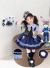 Roupas de Policial Coelho para Meninas Vestido Princesa Infantil Verão 2025 Novo Judy Cos Vestido de Verão para Meninas