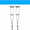 Fabricante Vende Muletas Dobles Telescópicas de Aleación de Aluminio para Axilas con Bolas de Nueve Velocidades Ajustables Precio Individual
