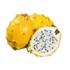 Venta al por mayor y entrega de Pitahaya de Hainan 1/3/ 2.5 kg Pitahaya de piel amarilla, Delicadamente dulce y fragante, Caja de regalo, Fruta fresca de temporada
