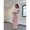 Pantalones de Pierna Ancha de Cintura Alta para Mujer, Nuevo Estilo Otoño 2026, Petite, Caídos, Adelgazantes, Pantalones Rectos Sueltos