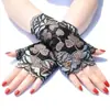 Guantes Delgados de Encaje para el Sol de Verano para Mujer, Guantes de Medio Dedo, Decoración de Muñeca para Bailar, Performance de Danza Sarman, Tendencia para Conducir