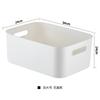 Caja de almacenamiento de artículos diversos de plástico para el hogar, cocina, armario, caja organizadora de ropa, caja para guardar snacks y juguetes con tapa