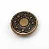 Botón de metal para pantalones de mezclilla aleación ajuste desmontaje cintura botón metálico sin costura cabeza de tornillo hebilla en I
