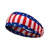 Diadema Deportiva con Elemento Estrella de la Copa del Mundo USA para Hombres y Mujeres, Diadema de Animación Absorbente de Sudor